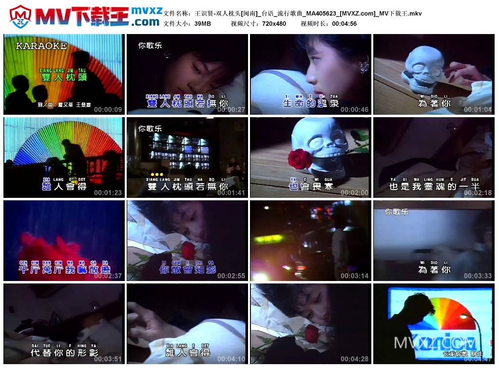 王识贤-双人枕头[闽南]_台语_流行歌曲_MA405623